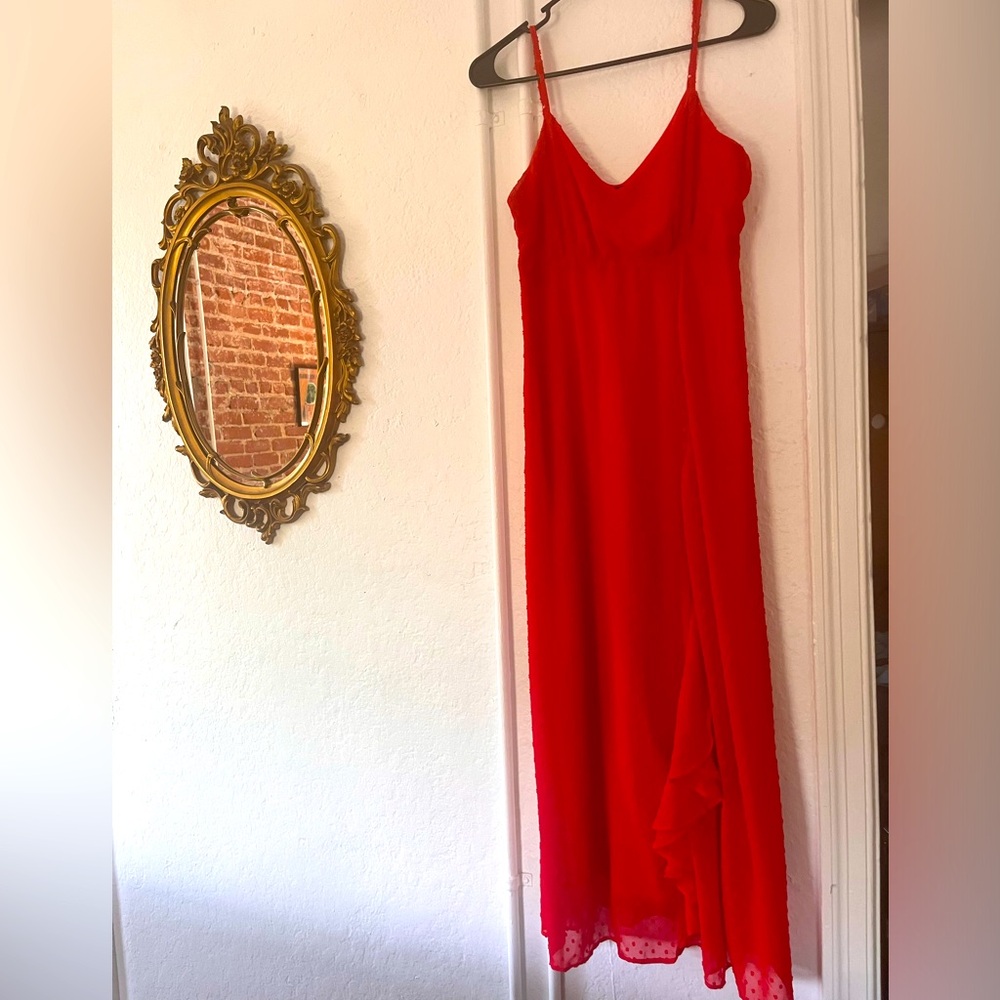 Red sundress, x-small